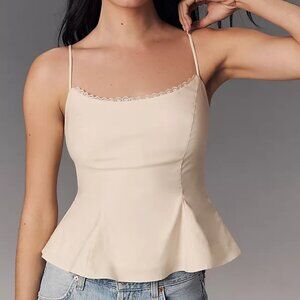 Reformation "Genevieve" Peplum Top